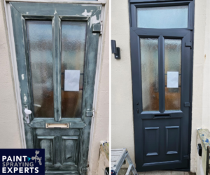 front door respray in Thanet