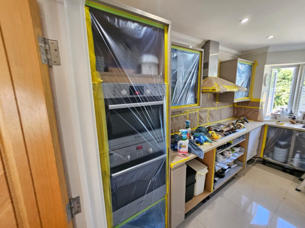 Kitchen transformation in Ashford