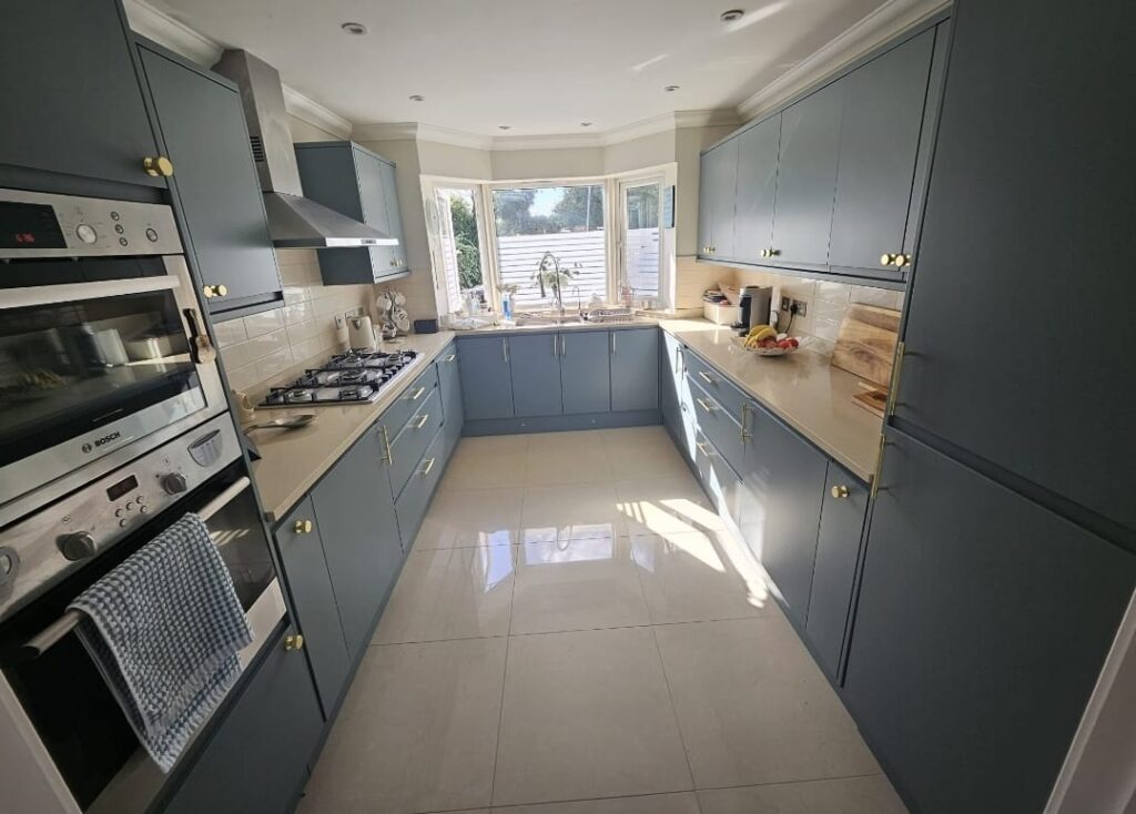 One day kitchen paint spraying in Ramsgate - Paint Spraying Experts